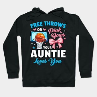 Gender Reveal Auntie Loves You Hoodie